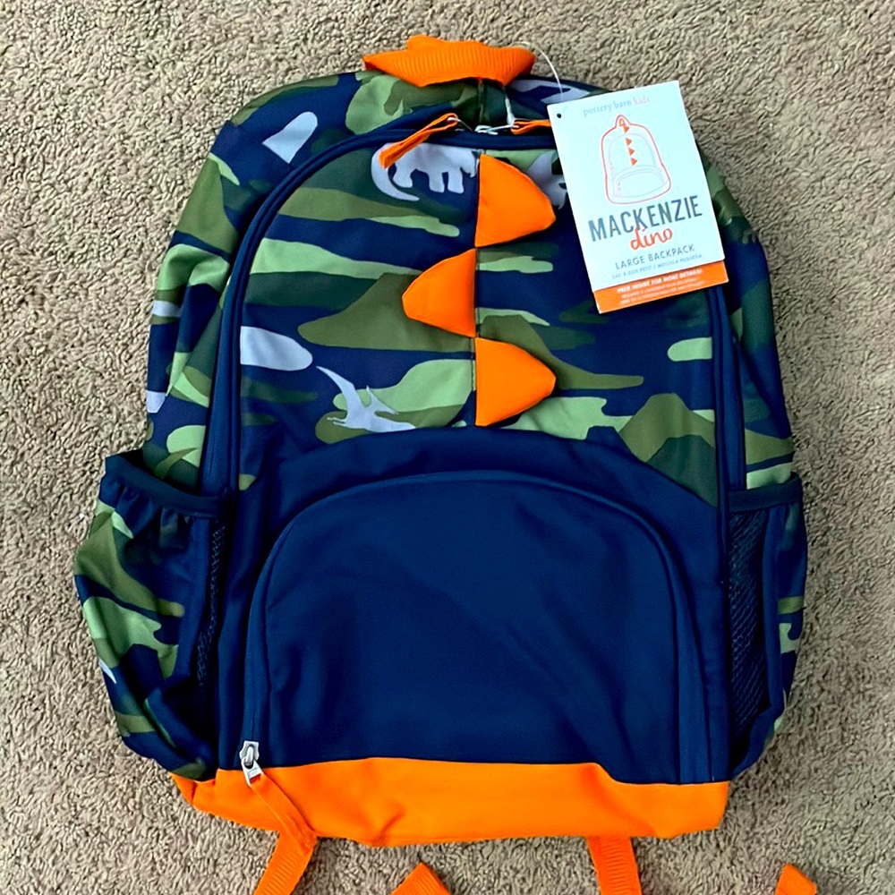 Pottery Barn Large Dinosaur Backpack